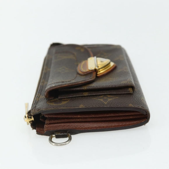 LOUIS VUITTON Monogram Portefeuille Astrid Long Wallet M61781 LV Auth bs35084