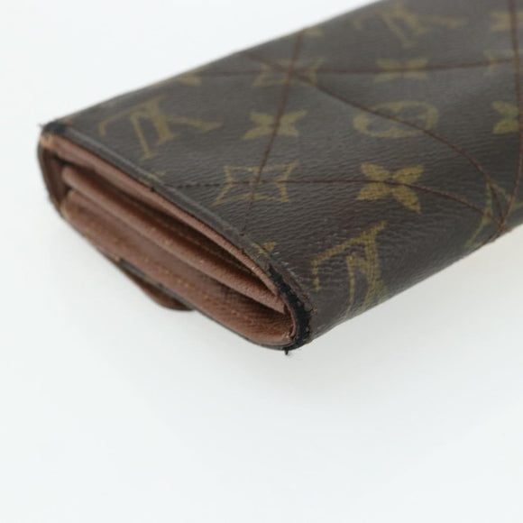LOUIS VUITTON Monogram Etoile Portefeiulle Sarah Geldbörse M66556 Auth bs35085
