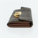 LOUIS VUITTON Monogram Etoile Portefeiulle Sarah Long Wallet M66556 Auth bs35085-4
