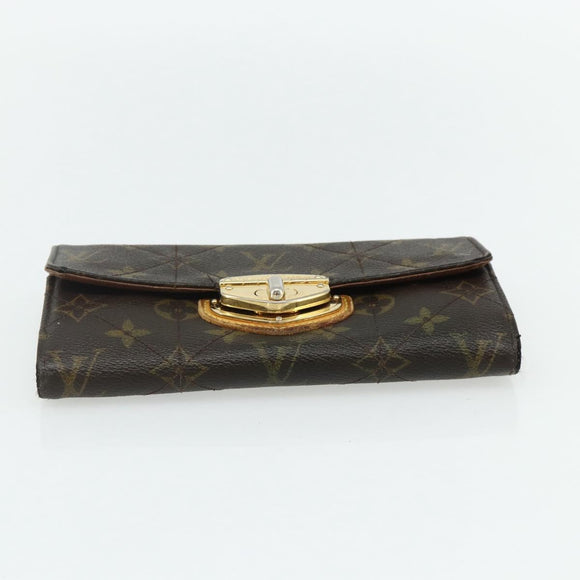 LOUIS VUITTON Monogram Etoile Portefeiulle Sarah Geldbörse M66556 Auth bs35085