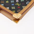 LOUIS VUITTON Monogram Multicolor Agenda PM Dagomslag Zwart R20895 Auth bs35086A-15