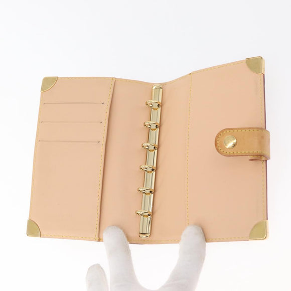LOUIS VUITTON Monogram Multicolor Agenda PM Dagomslag Zwart R20895 Auth bs35086A