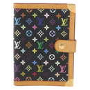 LOUIS VUITTON Monogram Multicolor Agenda PM Dagomslag Zwart R20895 Auth bs35086A-13