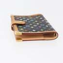 LOUIS VUITTON Monogram Multicolor Agenda PM Dagomslag Zwart R20895 Auth bs35086A-5