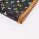 LOUIS VUITTON Monogram Multicolor Agenda PM Dagomslag Zwart R20895 Auth bs35086A-7