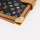 LOUIS VUITTON Monogram Multicolor Agenda PM Dagomslag Zwart R20895 Auth bs35086A-14