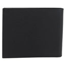 Salvatore Ferragamo Gancini Bifold Wallet Leather Black Silver Auth bs35088V-3
