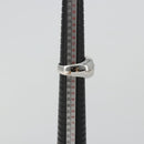 Gianni Versace Ring metal Silver Auth bs35090-11