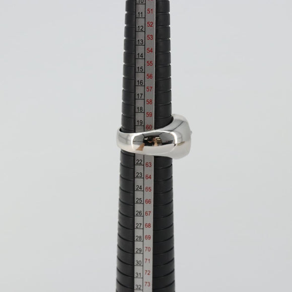 Gianni Versace Ring metal Silver Auth bs35090