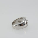 Gianni Versace Ring metal Silver Auth bs35090-5
