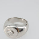 Gianni Versace Ring metal Silver Auth bs35090-9