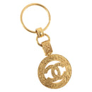 CHANEL Sleuteletui metaal Goud CC Auth bs35092M-1