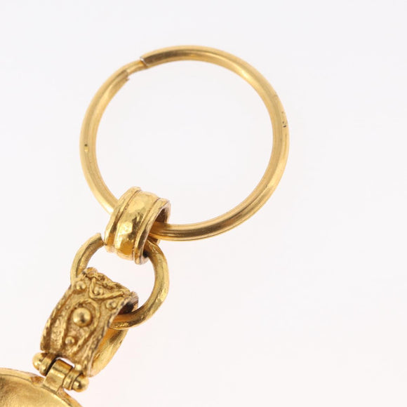 CHANEL Sleuteletui metaal Goud CC Auth bs35092M