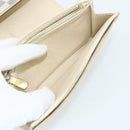 LOUIS VUITTON Damier Azur Portefeuille Alexandra Wallet Damier Azur Auth bs35094-19