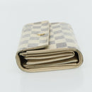 LOUIS VUITTON Damier Azur Portefeuille Alexandra Wallet Damier Azur Auth bs35094-3