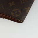 LOUIS VUITTON Monogram Portefeuille Credit Wallet Monogram M61723 Auth bs35095-11