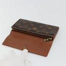 LOUIS VUITTON Monogram Portefeuille Credit Wallet Monogram M61723 Auth bs35095-13