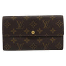 LOUIS VUITTON Monogram Portefeuille Credit Wallet Monogram M61723 Auth bs35095-2