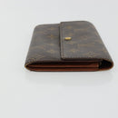 LOUIS VUITTON Monogram Portefeuille Credit Wallet Monogram M61723 Auth bs35095-4