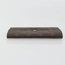 LOUIS VUITTON Monogram Portefeuille Credit Wallet Monogram M61723 Auth bs35095-6