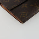 LOUIS VUITTON Monogram Portefeuille Credit Wallet Monogram M61723 Auth bs35095-9