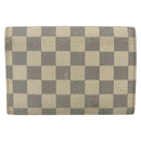 LOUIS VUITTON Damier Azur Portefeuille Alexandra Wallet Damier Azur Auth bs35098-2