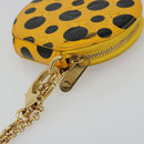 LOUIS VUITTON Vernis Porte Monnaie Chapo Purse Yellow M91569 LV Auth bs35103-9