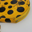 LOUIS VUITTON Vernis Porte Monnaie Chapo Purse Yellow M91569 LV Auth bs35103-7