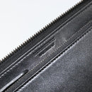 BURBERRY Long Wallet Leather Black Auth bs35104-14