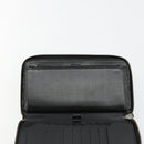 BURBERRY Long Wallet Leather Black Auth bs35104-16