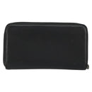 BURBERRY Long Wallet Leather Black Auth bs35104-3