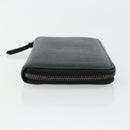BURBERRY Long Wallet Leather Black Auth bs35104-4