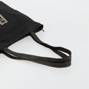 FENDI Zucca Canvas Tote Bag Black Silver Auth bs35105-7