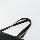 FENDI Zucca Canvas Tote Bag Black Silver Auth bs35105-14