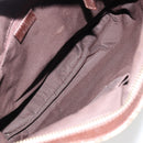 GUCCI GG Canvas Shoulder Bag Beige Silver 122791 Auth bs35106-11