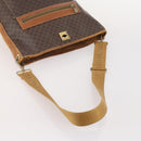CELINE Macadam Canvas C Sulky Shoulder Bag PVC Leather 3 Set Brown Auth bs35107-12