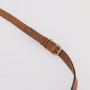 CELINE Macadam Canvas C Sulky Shoulder Bag PVC Leather 3 Set Brown Auth bs35107-22