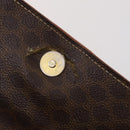 CELINE Macadam Canvas C Sulky Shoulder Bag PVC Leather 3 Set Brown Auth bs35107-24