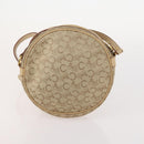 CELINE Macadam Canvas C Sulky Bag PVC Leather 3 Set Beige White Auth bs35108-17