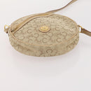 CELINE Macadam Canvas C Sulky Bag PVC Leather 3 Set Beige White Auth bs35108-21