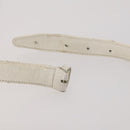 CELINE Macadam Canvas C Sulky Bag PVC Leather 3 Set Beige White Auth bs35108-6