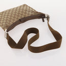 GUCCI GG Supreme GG Canvas Web Sherry Line Tote Bag PVC 2 Set Beige Auth bs35109-14