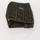 FENDI Zucchino Canvas Zucca Canvas Pecan Canvas Bag PVC 3 Set Auth bs35110-11