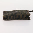FENDI Zucchino Canvas Zucca Canvas Pecan Canvas Bag PVC 3 Set Auth bs35110-13