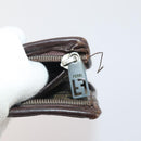 FENDI Zucchino Canvas Zucca Canvas Pecan Canvas Bag PVC 3 Set Auth bs35110-14
