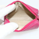 CHANEL Pouch Caviar Skin Pink Gold CC Auth bs35113-13