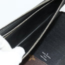 LOUIS VUITTON Monogram Macassar Zippy Wallet Vertical M60109 LV Auth bs35115-11