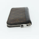 LOUIS VUITTON Monogram Macassar Zippy Wallet Vertical M60109 LV Auth bs35115-5