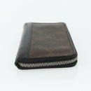 LOUIS VUITTON Monogram Macassar Zippy Wallet Vertical M60109 LV Auth bs35115-6