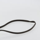 LOEWE Anagram Shoulder Bag Suede Beige Gold Auth bs35117-14